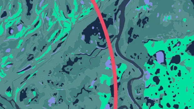 Graphic of an atmospheric map